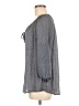 Fred David Gray 3/4 Sleeve Blouse Size M - photo 5