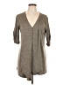 AB Studio Gray 3/4 Sleeve Top Size L - photo 1