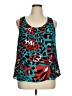 Worthington Teal Sleeveless Blouse Size XL (petite) - photo 1