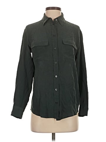 Equipment Long Sleeve Button-Down Shirt (view 1)