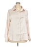 Unbranded Color Block Ivory Long Sleeve Blouse Size 2XL - photo 1