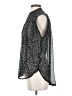 Rebecca Taylor 100% Polyester Silver Sleeveless Blouse Size 2 - photo 5
