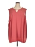 Unbranded Pink Sleeveless Blouse Size 0X (estimated) - photo 1