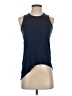 Helmut Lang Blue Sleeveless T-Shirt Size P (petite) - photo 1