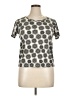 White Stag 100% Cotton Silver Gray Short Sleeve Top Size XL - photo 1