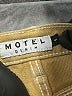 Motel 100% Cotton Tan Jeans Size S - photo 6