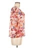 Express 100% Polyester Pink 3/4 Sleeve Blouse Size M - photo 4