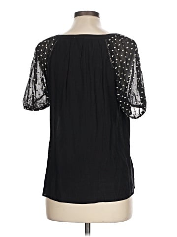 Blu Pepper Short Sleeve Blouse (view 2)