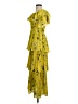 o.p.t 100% Polyester Yellow Cocktail Dress Size XS - photo 5