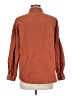 Assorted Brands Solid Brown Long Sleeve Button-Down Shirt Size M - photo 2