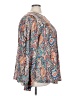 Assorted Brands Paisley Blue Long Sleeve Blouse Size 5Xl - photo 4