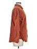 Assorted Brands Solid Brown Long Sleeve Button-Down Shirt Size M - photo 4