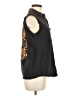 Assorted Brands 100% Cotton Black Sleeveless Button-Down Shirt Size M - photo 4
