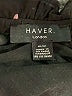 Haver 100% Polyester Black Short Sleeve Blouse Size M - photo 7