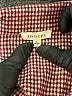 Jodifl 100% Polyester Houndstooth Burgundy Long Sleeve Blouse Size L - photo 7