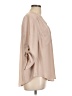 Torrid 100% Polyester Tan 3/4 Sleeve Blouse Size Lg Plus (0) - photo 4