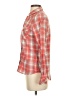 Guess 100% Cotton Plaid Orange Long Sleeve Button-Down Shirt Size XS - photo 5