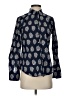 J.Crew 100% Cotton Blue Long Sleeve Blouse Size 4 - photo 1