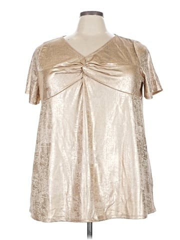 Roaman's Short Sleeve Blouse (view 1)