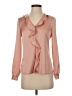 Vince Camuto 100% Polyester Pink Long Sleeve Blouse Size XXS - photo 1