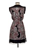 En Focus Studio 100% Polyester Paisley Black Casual Dress Size 4 - photo 2
