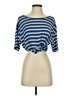Weekday Blue Short Sleeve Top Size S - photo 1