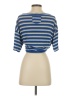 Weekday Blue Short Sleeve Top Size S - photo 2
