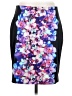Express Graphic Purple Casual Skirt Size 4 - photo 1