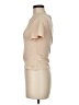 Shein Tan Short Sleeve Turtleneck Size 6 - photo 5