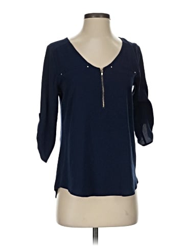 Tempted 3/4 Sleeve Blouse (view 1)