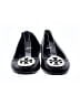 Tory Burch 100% Leather Black Flats Size 7 - photo 2