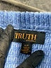 TRUTH BY REPUBLIC 100% Polyester Blue Pullover Sweater Size S - photo 7