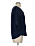 Tempted Blue 3/4 Sleeve Blouse Size S - photo 4