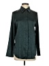 ACOA collection Teal Long Sleeve Blouse Size S - photo 1