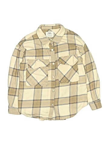 Zara Long Sleeve Button-Down Shirt (view 1)