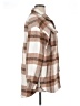 BTFBM Plaid Brown Coat Size XL - photo 4