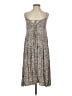 Melrose Animal Print Gray Tan Casual Dress Size S - photo 1