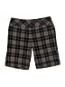 Stoosh Plaid Brown Shorts Size 7 - photo 1
