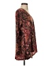 Soft Surroundings Burgundy Long Sleeve Blouse Size S - photo 4
