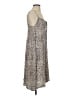 Melrose Animal Print Gray Tan Casual Dress Size S - photo 4