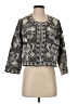 Soft Surroundings 100% Cotton Paisley Gray Jacket Size S - photo 1