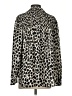 Rose + Olive 100% Polyester Animal Print Silver Long Sleeve Blouse Size S - photo 2