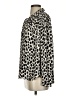 Rose + Olive 100% Polyester Animal Print Silver Long Sleeve Blouse Size S - photo 5
