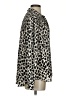 Rose + Olive 100% Polyester Animal Print Silver Long Sleeve Blouse Size S - photo 4