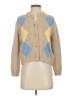 ATM Argyle Tan Cardigan Size S - photo 1