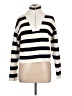MNG Stripes Ivory Pullover Sweater Size L - photo 1