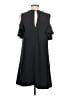Unbranded Solid Black Casual Dress Size S - photo 2