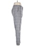 Banana Republic Plaid Gray Wool Pants Size 6 - photo 4