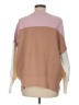 Lillusory Color Block Brown Poncho Size M - photo 2
