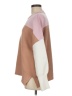 Lillusory Color Block Brown Poncho Size M - photo 5